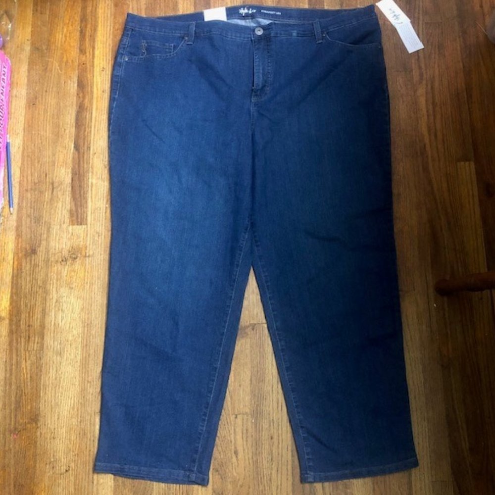 Style&co. Women Petite Plus Straight Leg Jeans